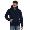 Bat Minimalist Hoodie (Unisex) - Image 10