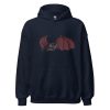 Bat Minimalist Hoodie (Unisex) - Image 3