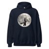 Moon Witch Minimalist Unisex Hoodie - Image 3