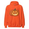Pumpkin Minimal Hoody (Unisex) - Image 7