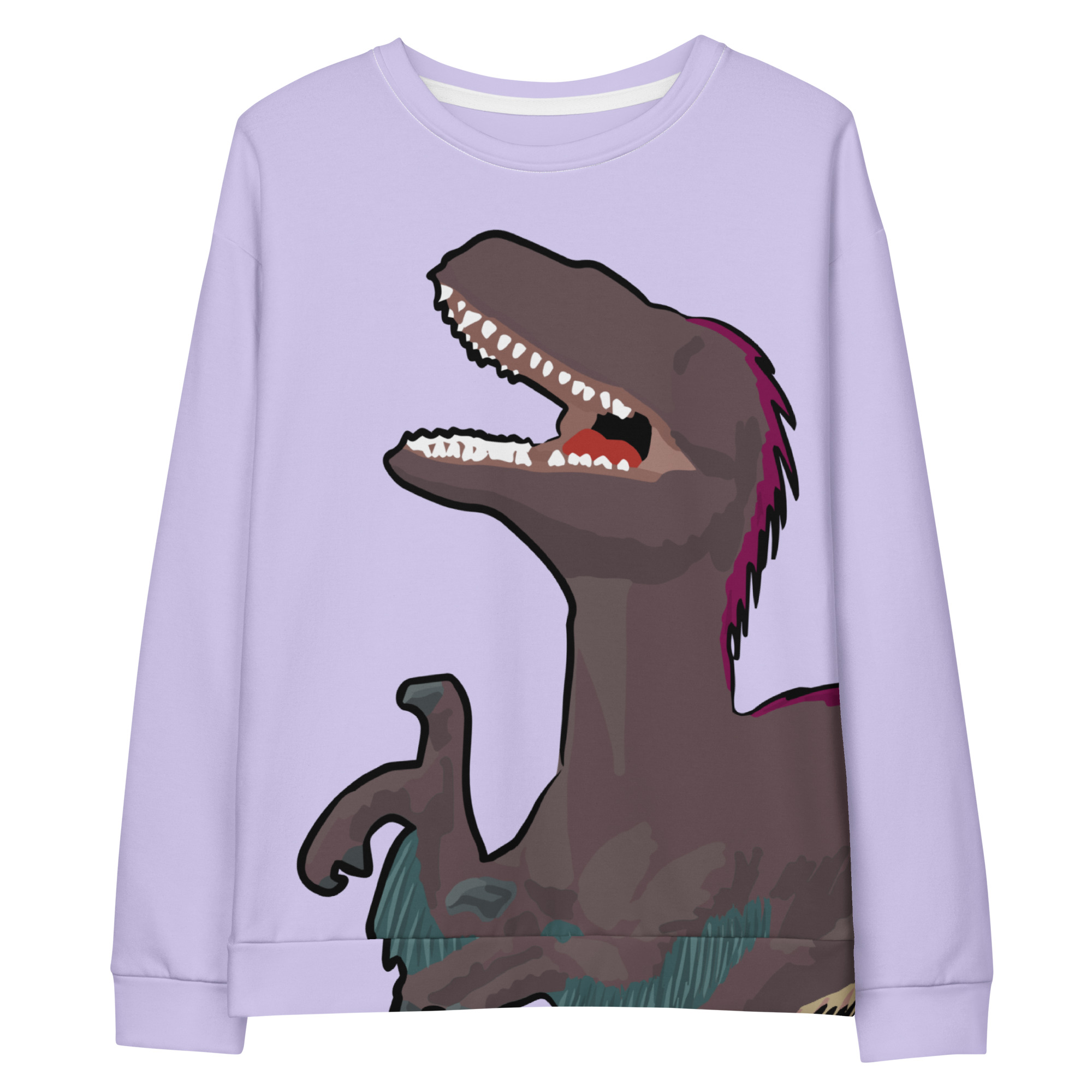 Velociraptor Unisex cotton sweatshirt - Image 2