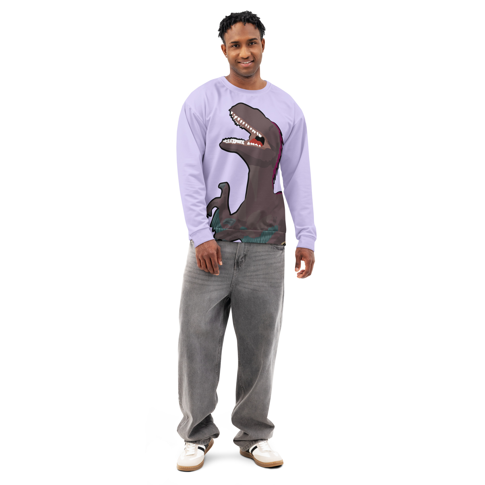 Velociraptor Unisex cotton sweatshirt - Image 4