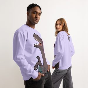 Velociraptor Unisex cotton sweatshirt