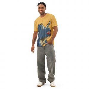 Triceratops cotton crew neck t-shirt (Men's)