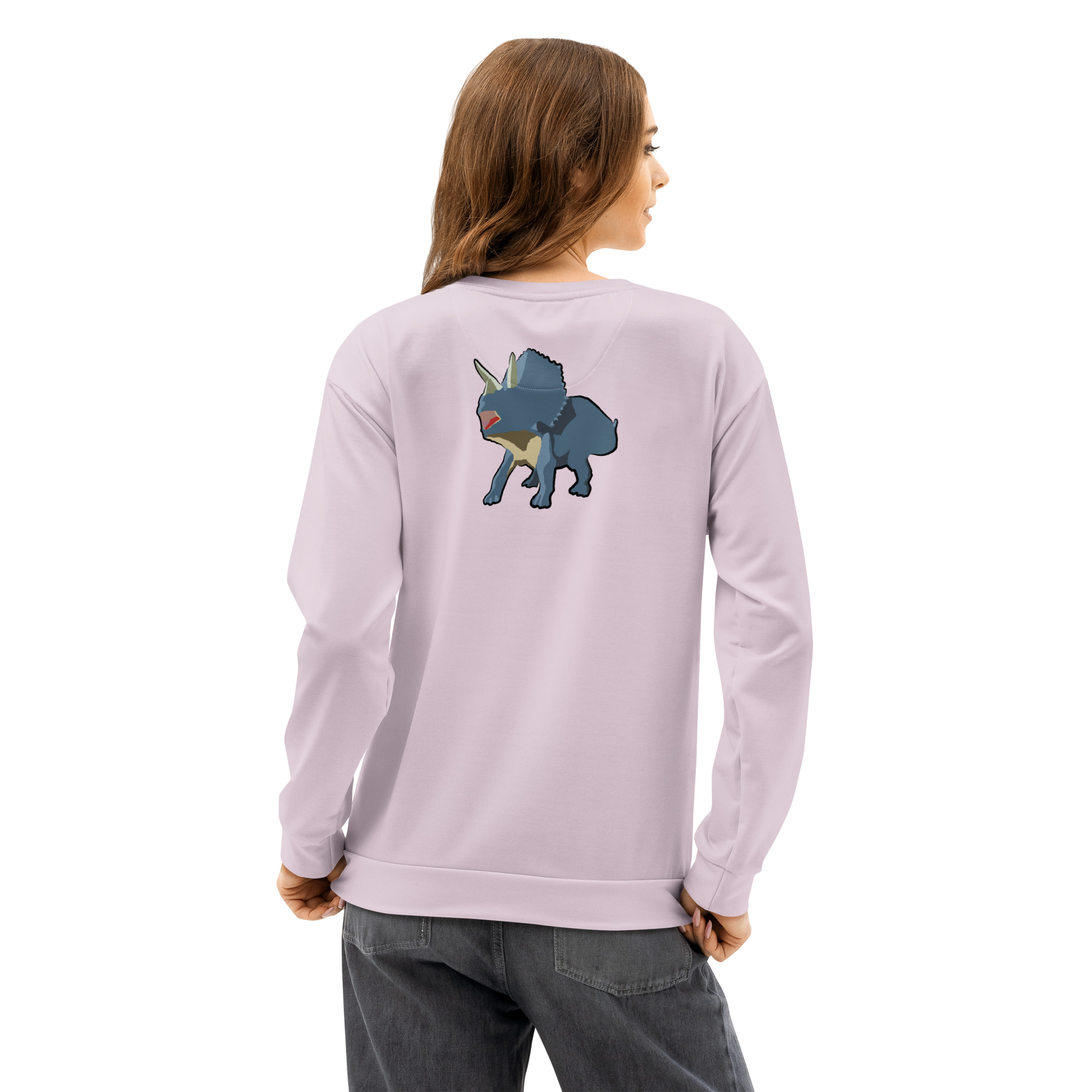 Triceratops Unisex cotton sweatshirt - Image 7