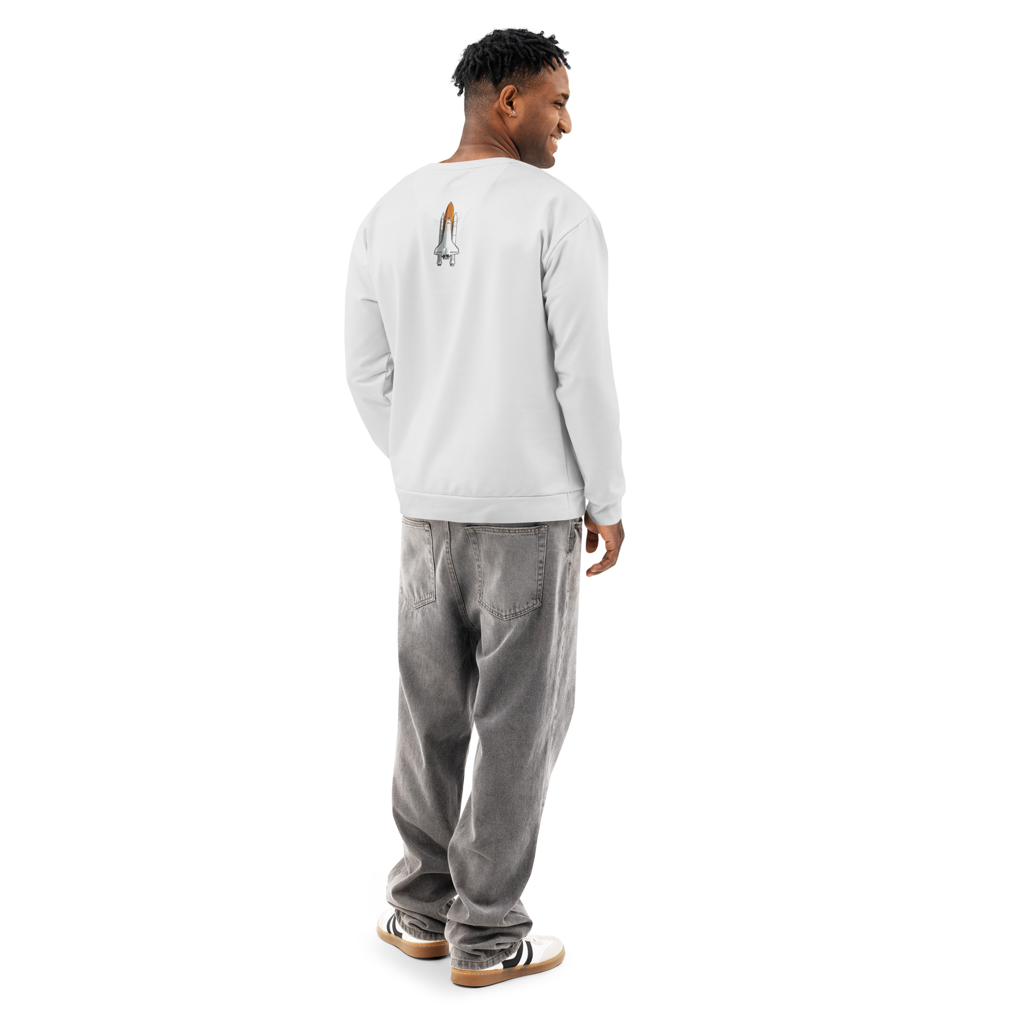 Space Shuttle Unisex cotton sweatshirt - Image 5