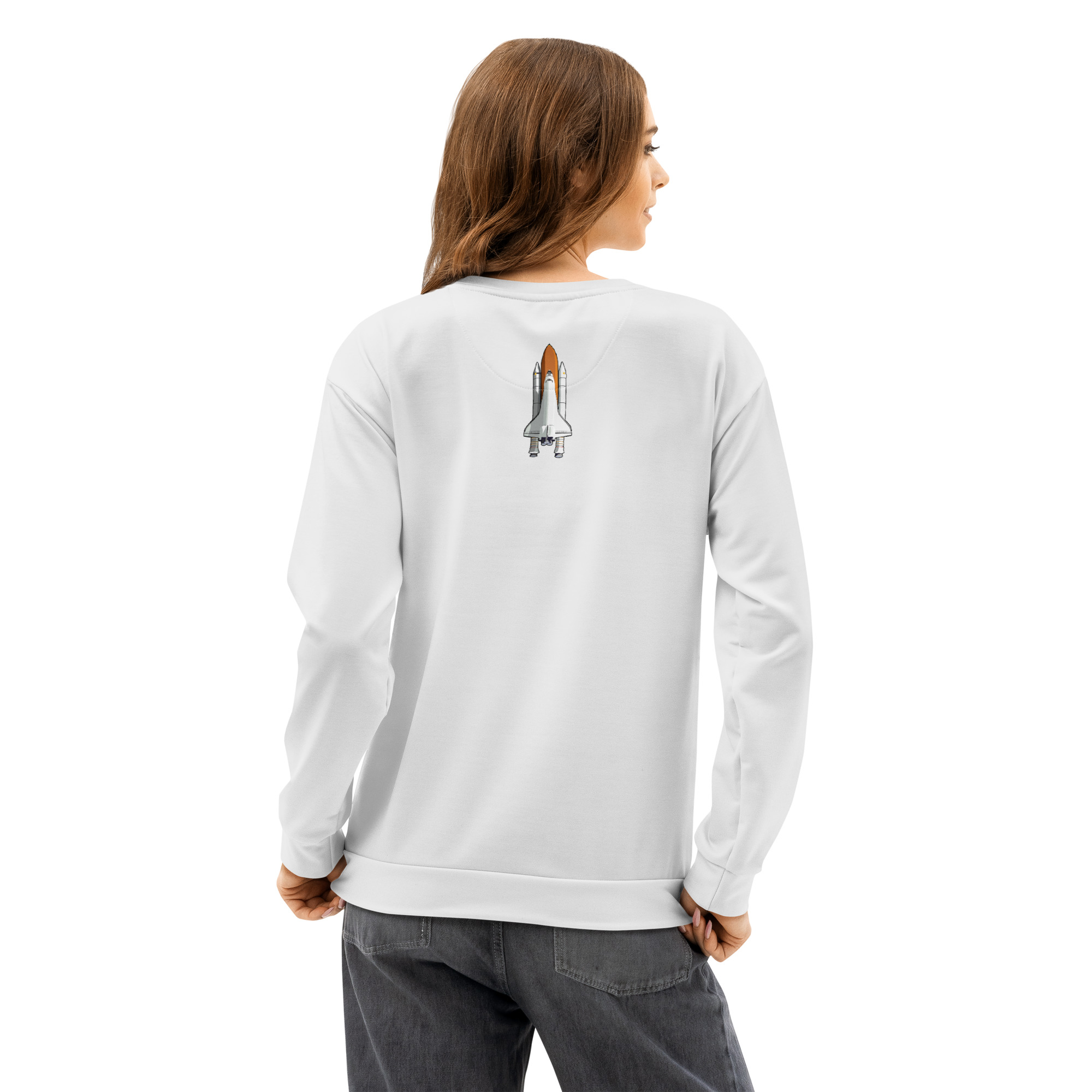 Space Shuttle Unisex cotton sweatshirt - Image 9