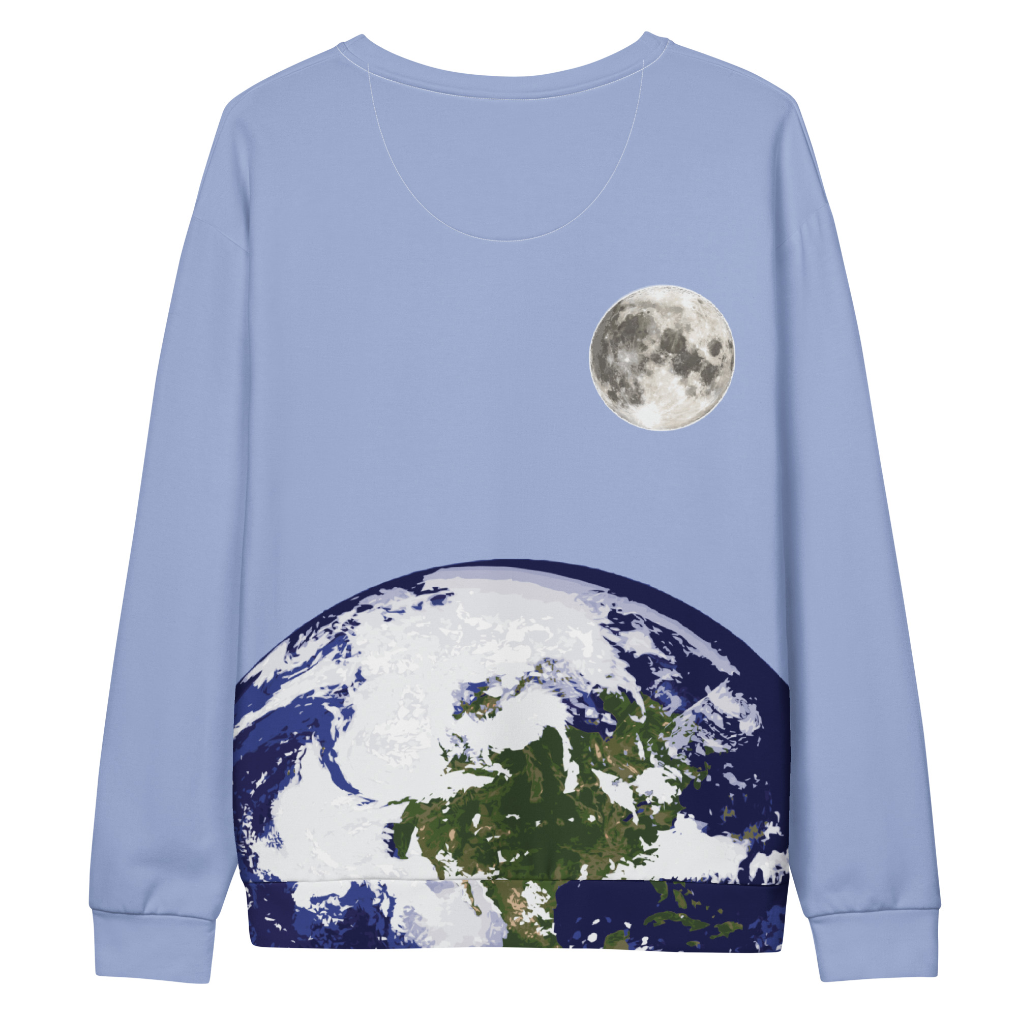 We Choose to Go to The Moon Unisex cotton sweatshirt - Image 2