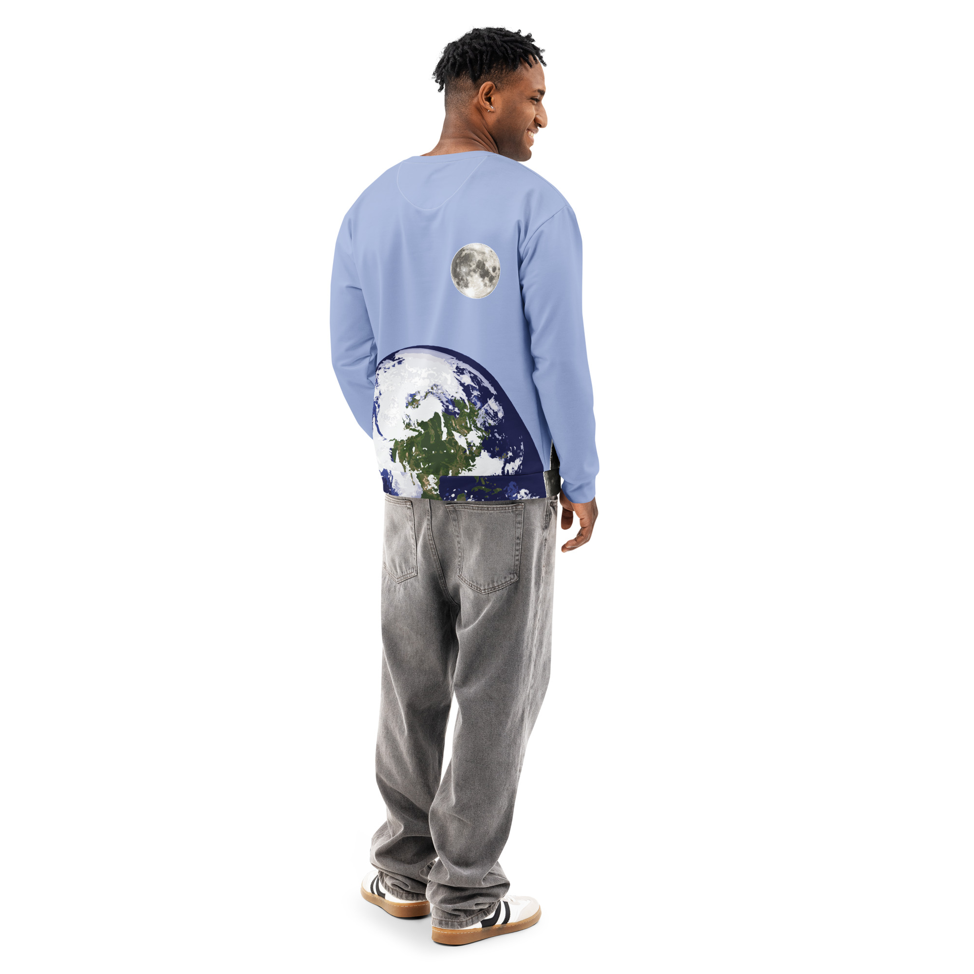 We Choose to Go to The Moon Unisex cotton sweatshirt - Image 5