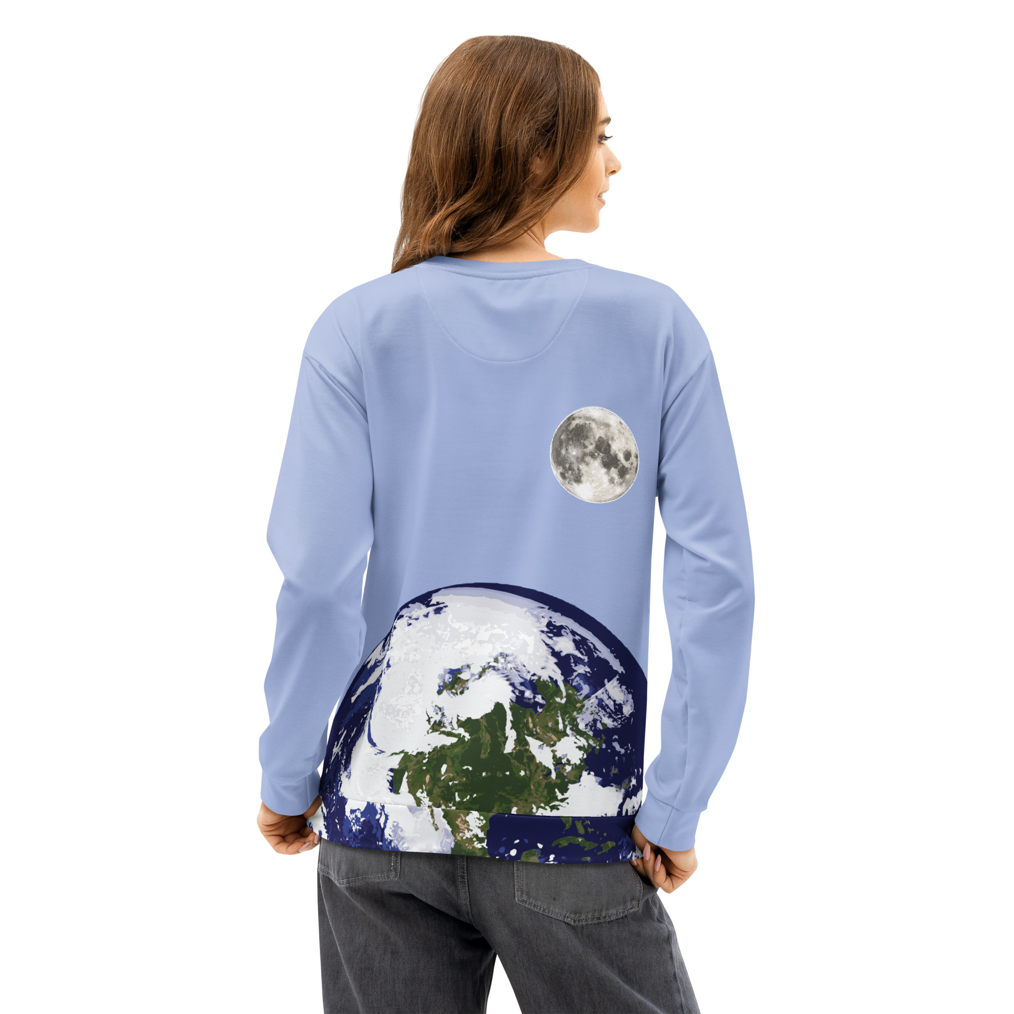 We Choose to Go to The Moon Unisex cotton sweatshirt - Image 9