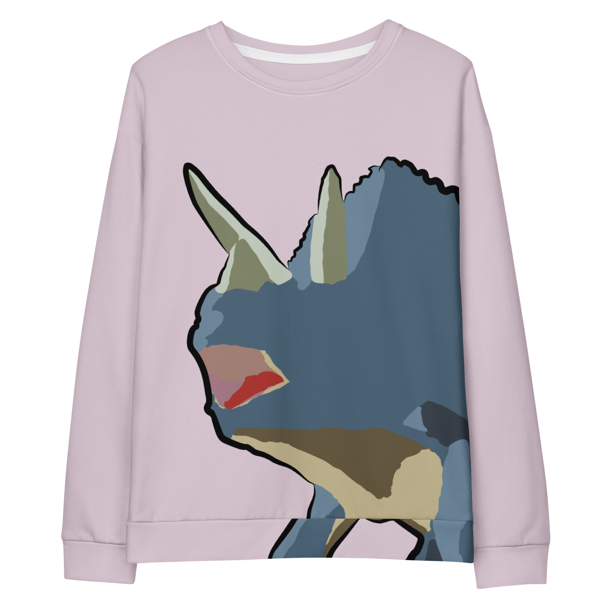 Triceratops Unisex cotton sweatshirt - Image 2