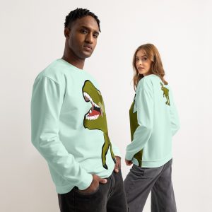T-Rex Unisex cotton sweatshirt