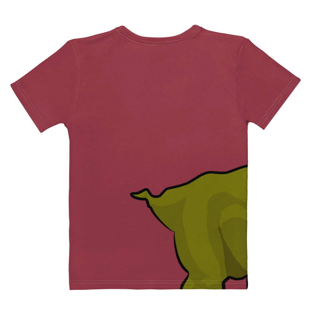 T-Rex cotton crew neck t-shirt (Women's) - Image 2
