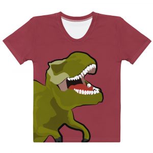 T-Rex cotton crew neck t-shirt (Women's)