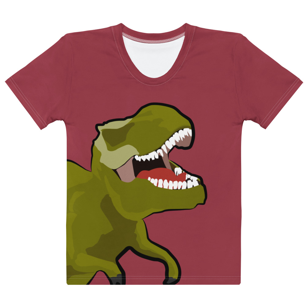 T-Rex cotton crew neck t-shirt (Women's)
