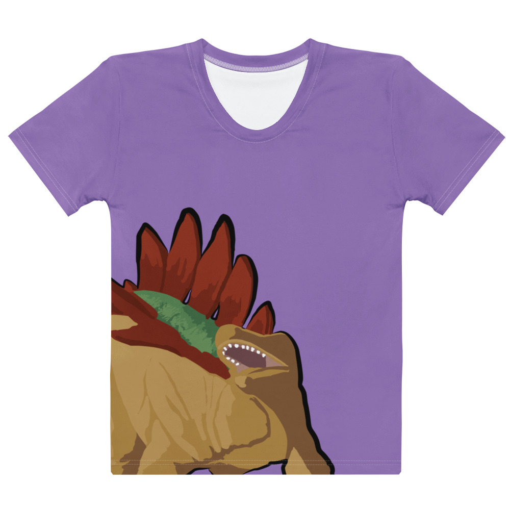 Stegosaurus cotton crew neck t-shirt (Women’s)