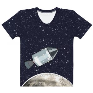 Lunar Orbit cotton crew neck t-shirt (women's)