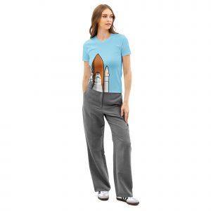 SPace Shuttle Women’s cotton crew neck t-shirt