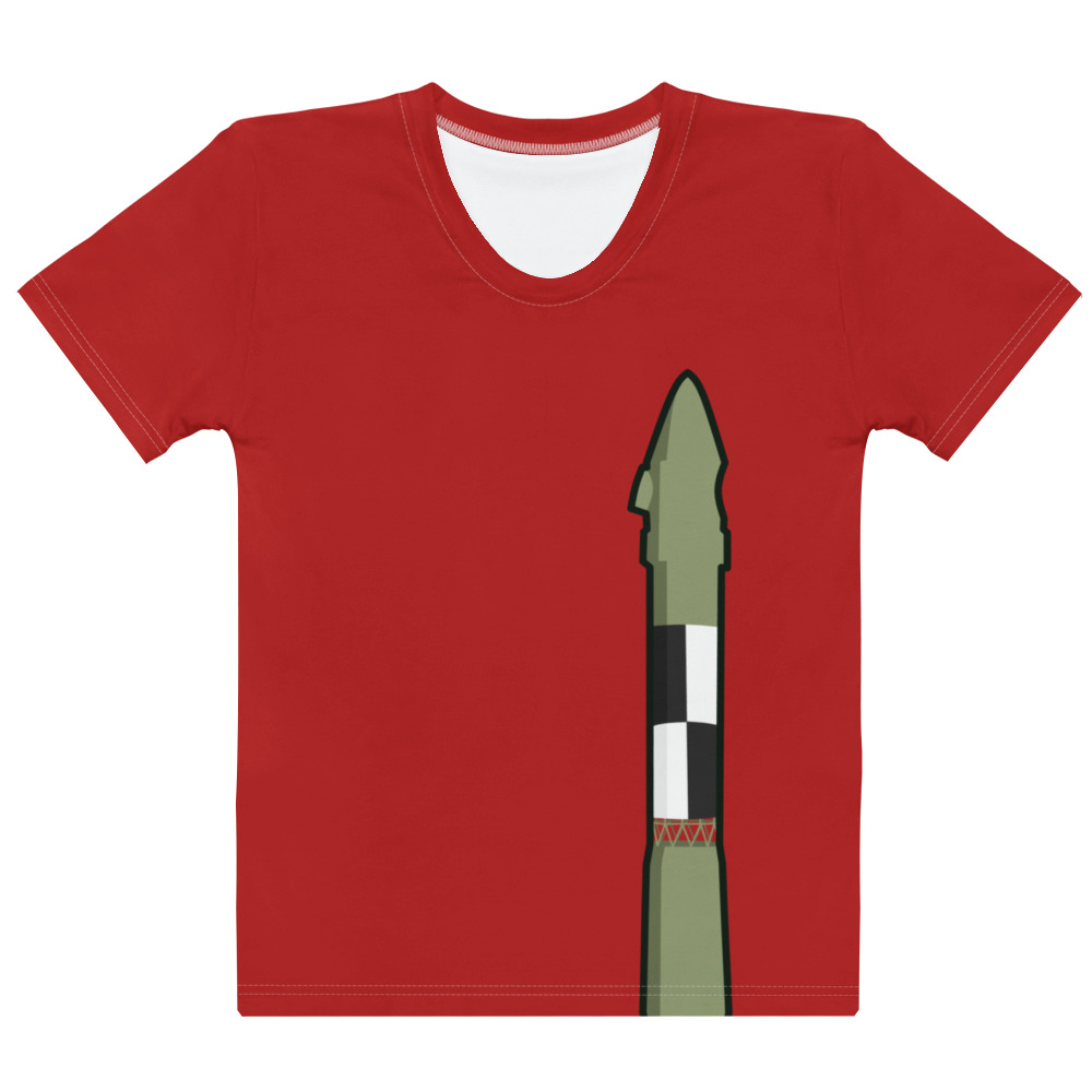 Vostok Women’s cotton crew neck t-shirt - Image 2