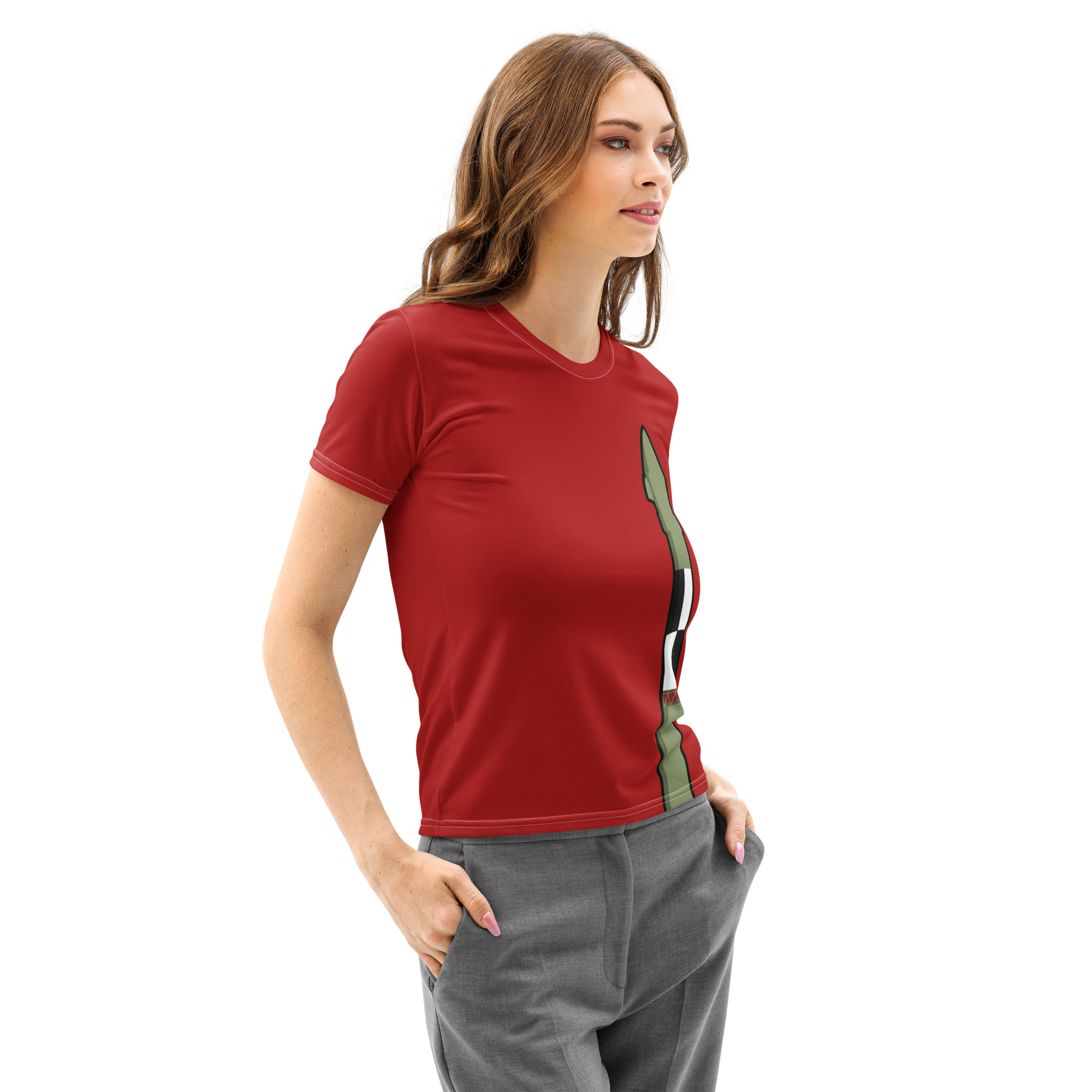 Vostok Women’s cotton crew neck t-shirt - Image 6