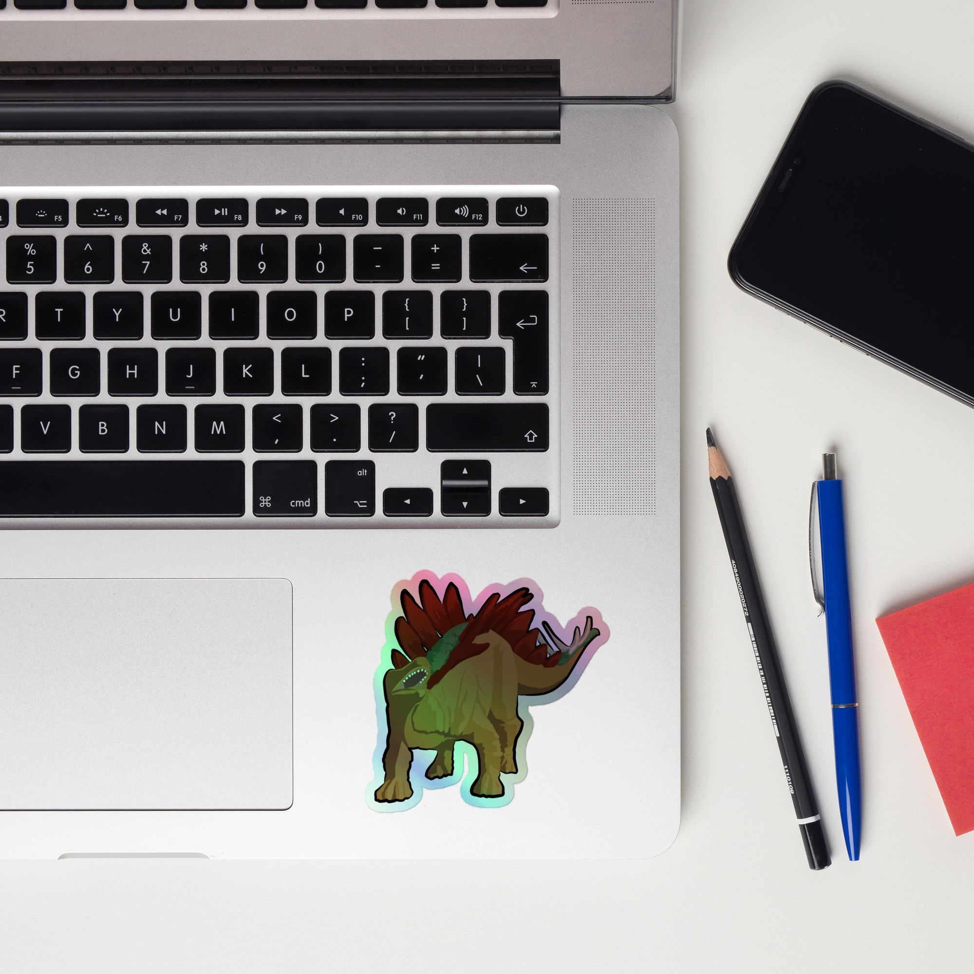 Stegosaurus Holographic sticker - Image 8