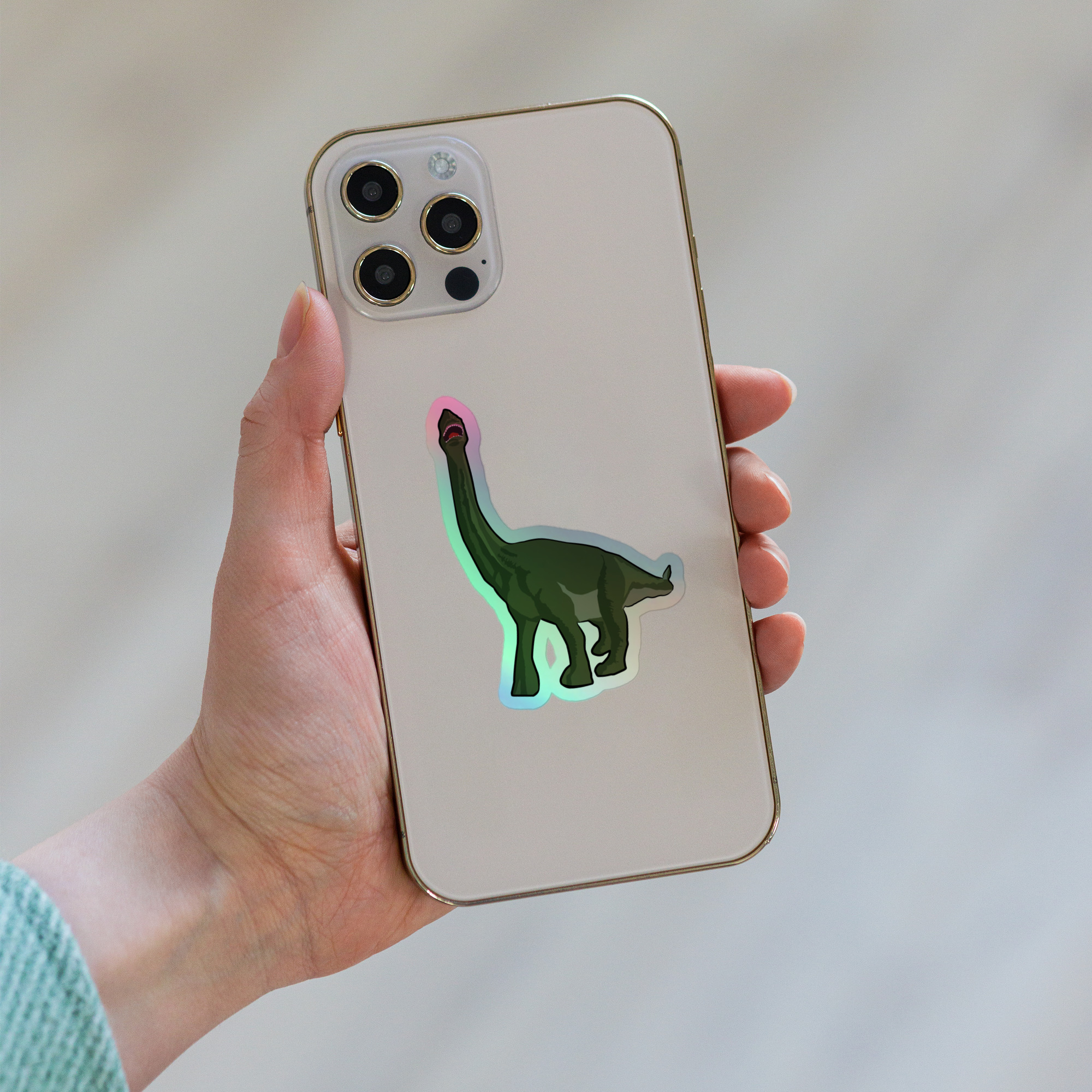 Brontosaurus Holographic stickers - Image 4
