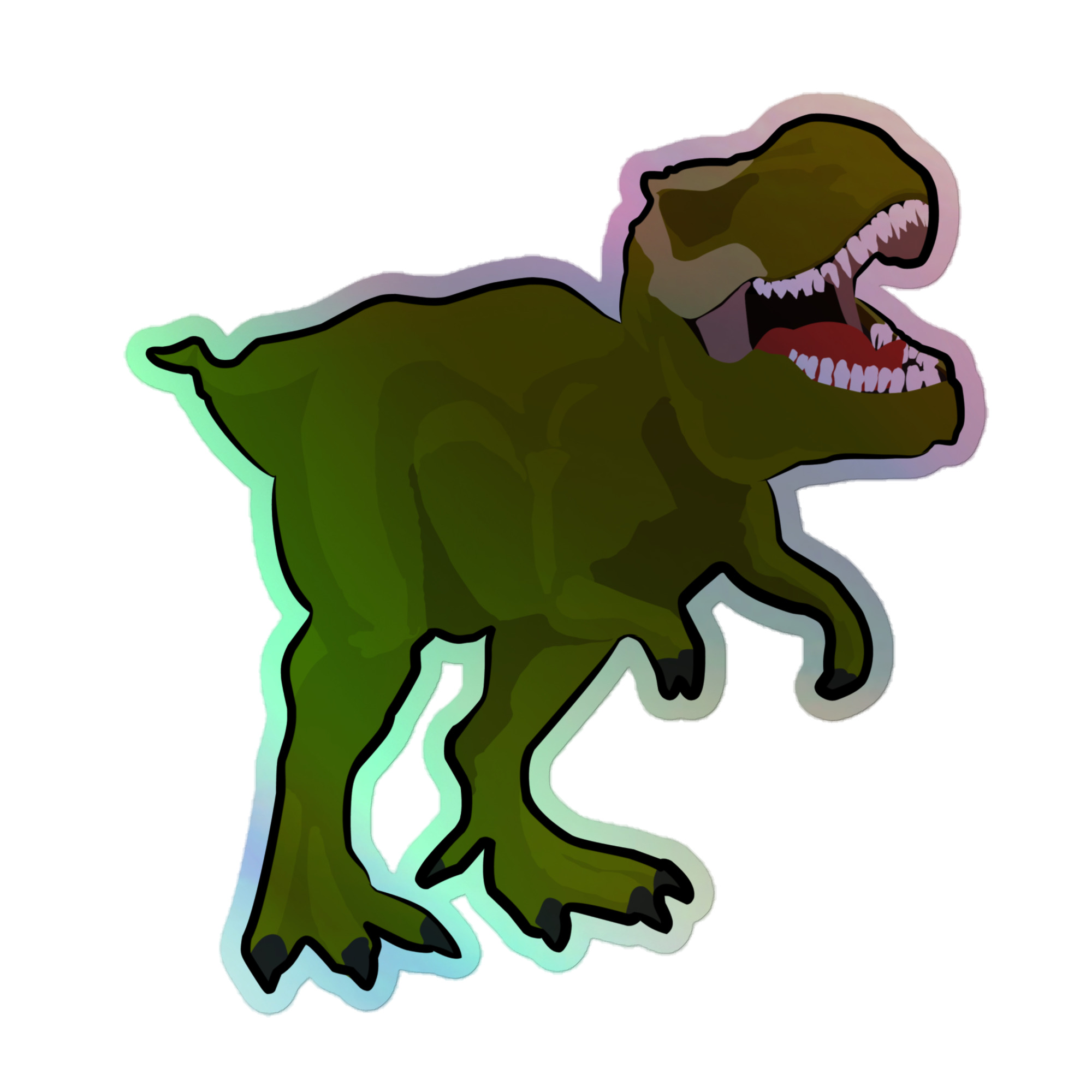 T-Rex Holographic stickers