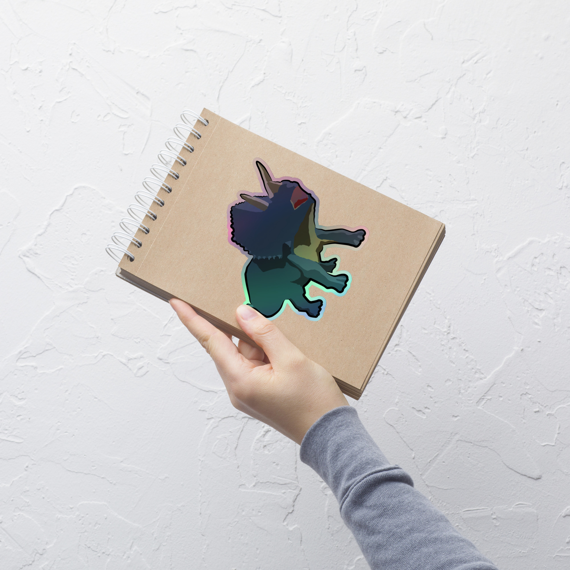 Triceratops Holographic stickers - Image 7