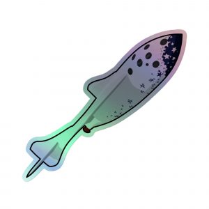 SpaceShip One Holographic stickers