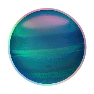 Uranus Holographic stickers