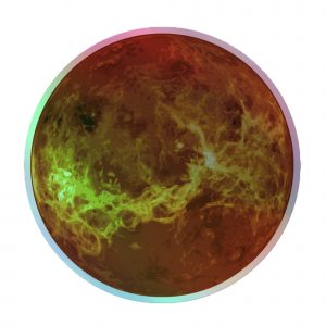 Venus Holographic stickers