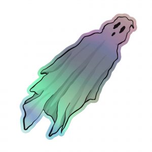 Ghost Holographic stickers