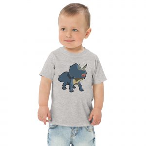Triceratops Toddler jersey t-shirt