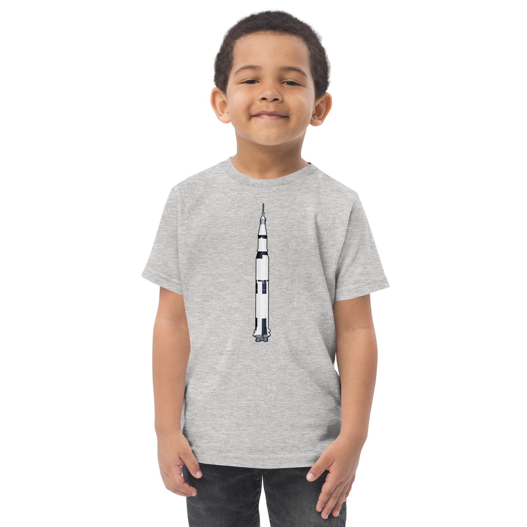 Saturn V Toddler jersey t-shirt - Image 8