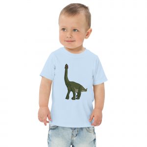 Brontosaurus Toddler jersey t-shirt