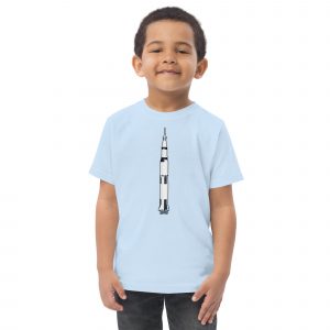 Saturn V Toddler jersey t-shirt