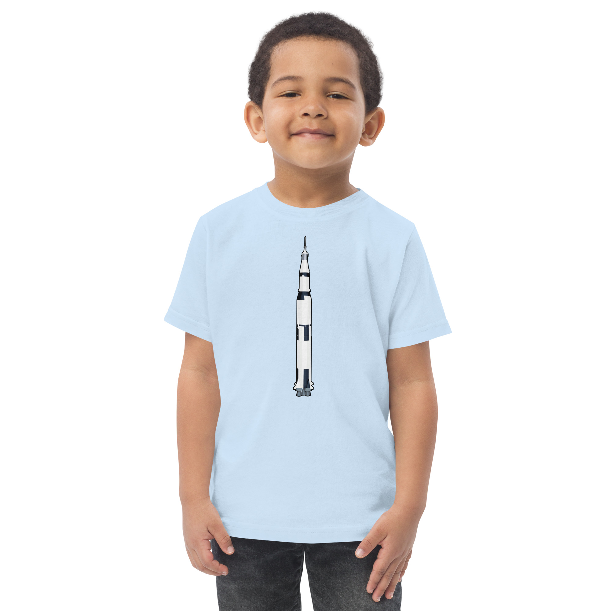 Saturn V Toddler jersey t-shirt