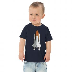 Space Shuttle Toddler jersey t-shirt