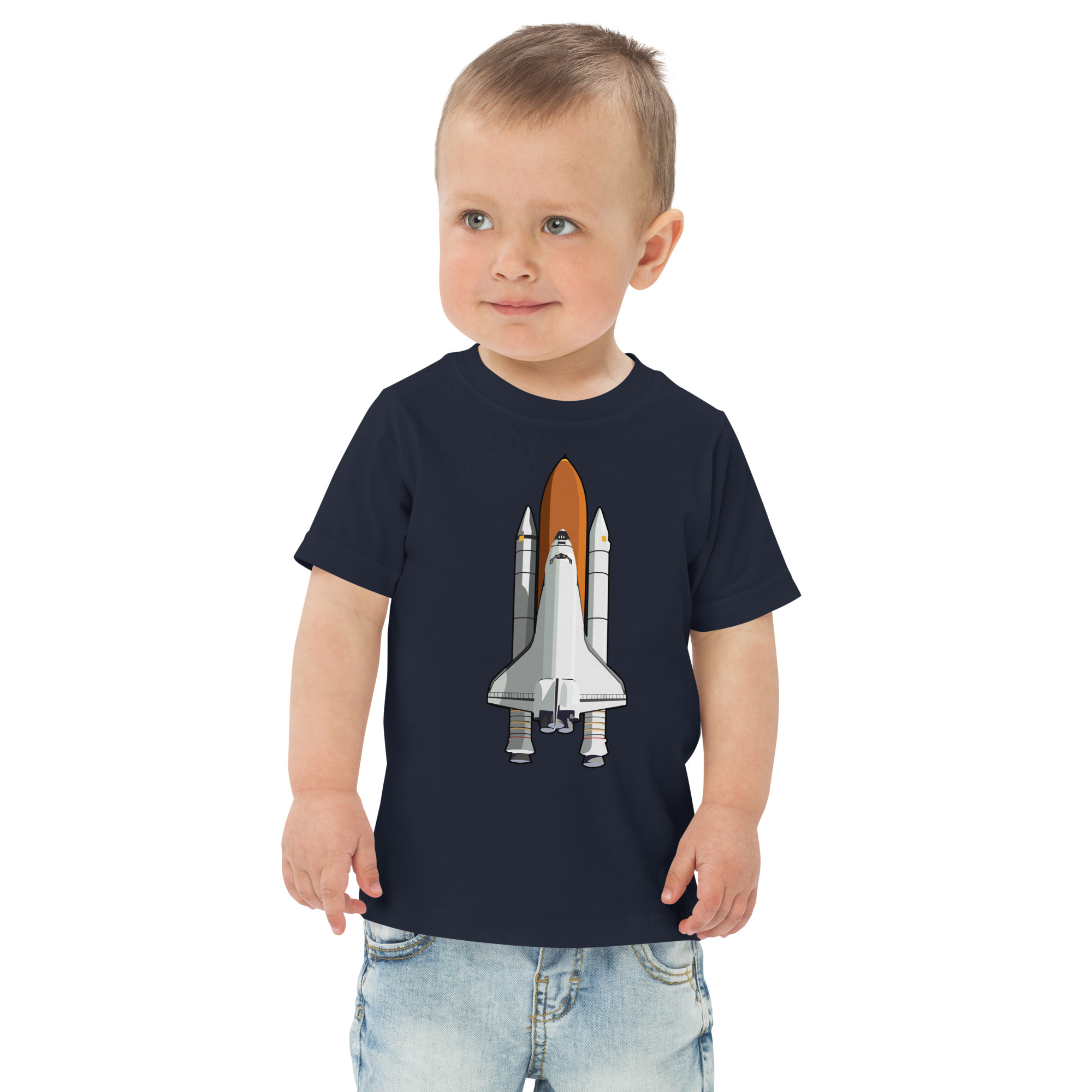 Space Shuttle Toddler jersey t-shirt