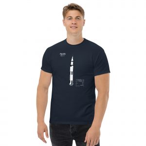 Saturn V Info T-Shirt Unisex