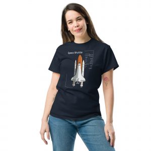Space Shuttle Info T-Shirt Unisex