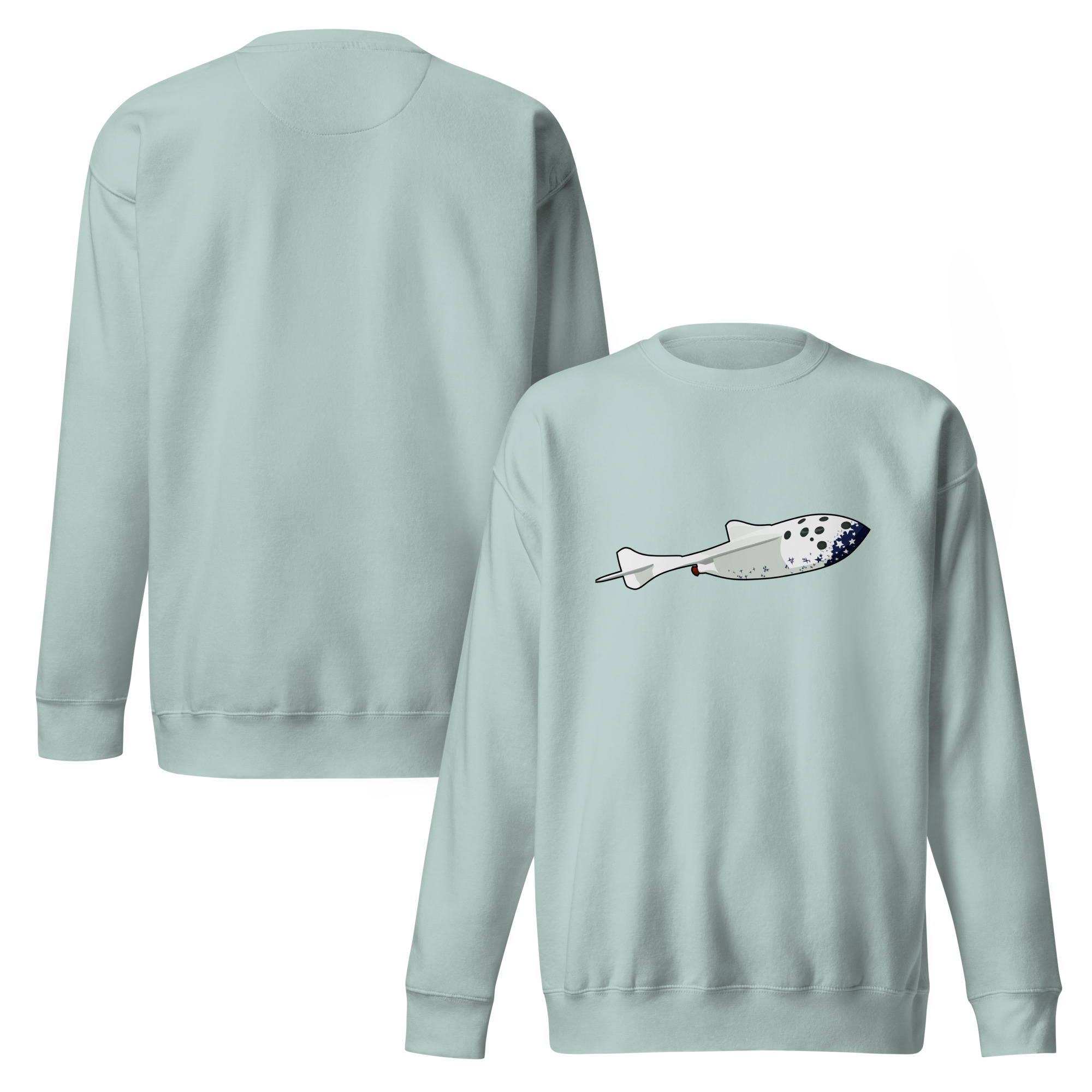 SpaceShip One Unisex Premium Sweatshirt - Image 8