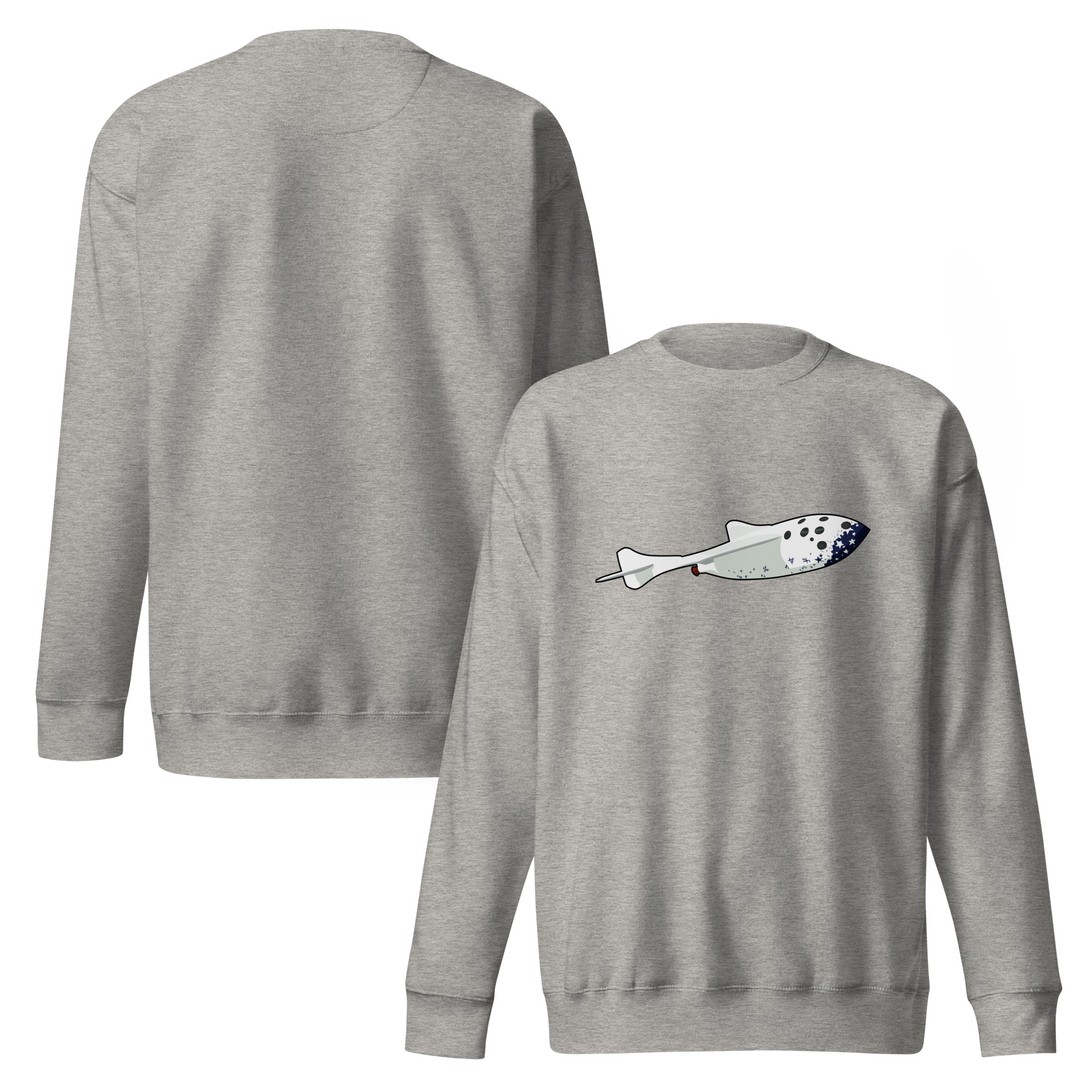 SpaceShip One Unisex Premium Sweatshirt - Image 7