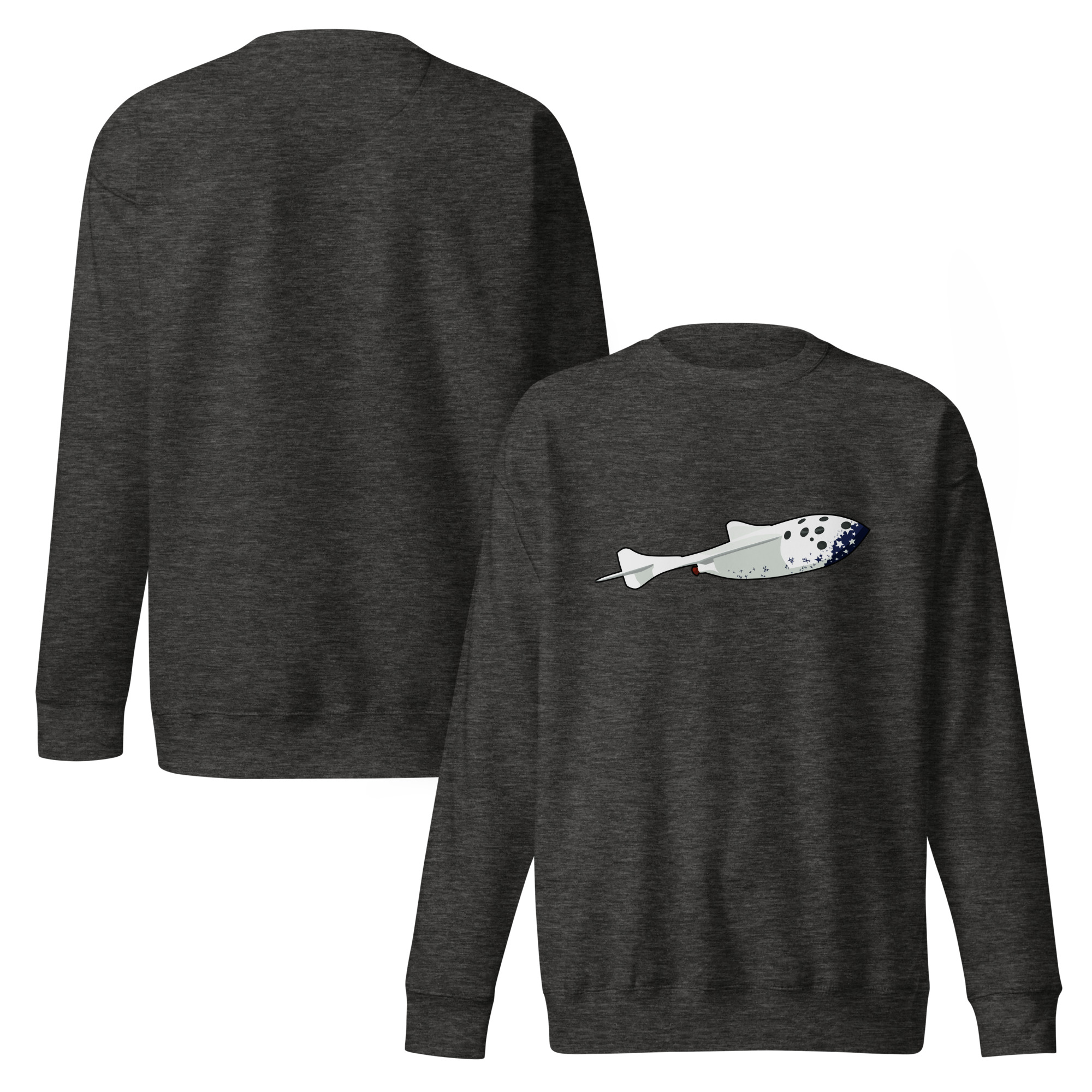 SpaceShip One Unisex Premium Sweatshirt - Image 5