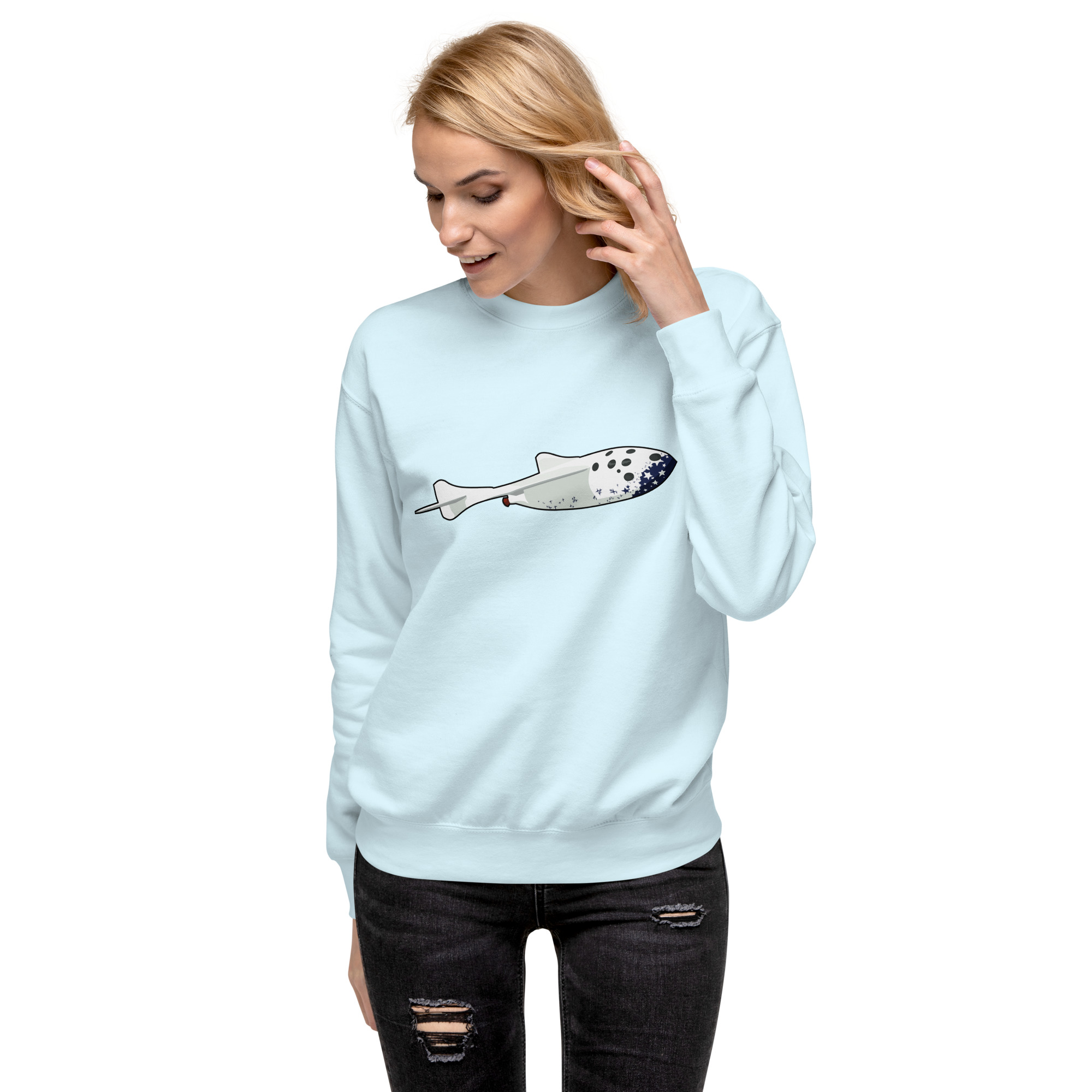 SpaceShip One Unisex Premium Sweatshirt - Image 2