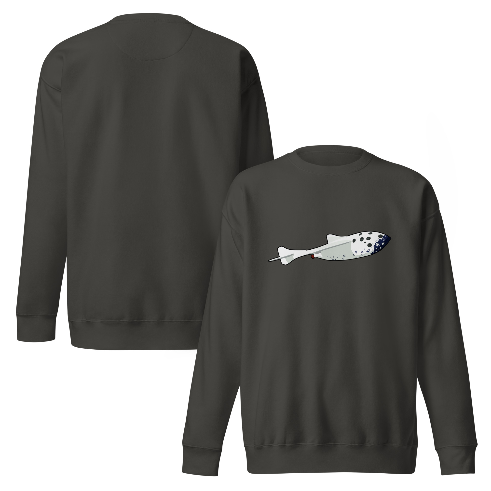 SpaceShip One Unisex Premium Sweatshirt - Image 6