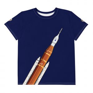 Project Artemis Youth cotton crew neck t-shirt