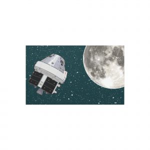 Artemis Orion Car Magnet